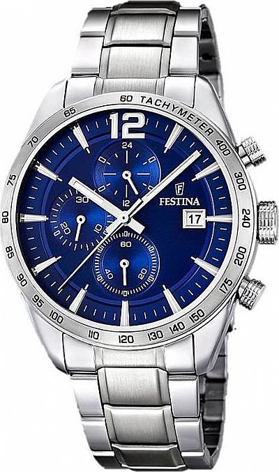 FESTINA Stainless Steel Bracelet Chronograph F16759/3