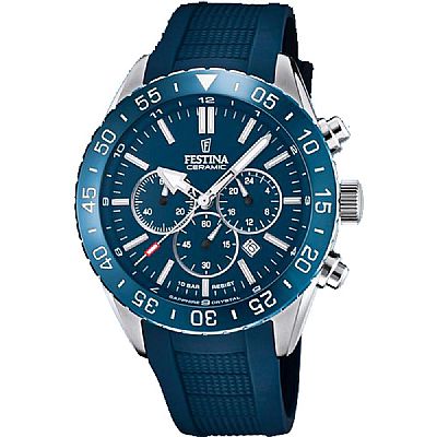 FESTINA Black Rubber Chronograph F20515/1