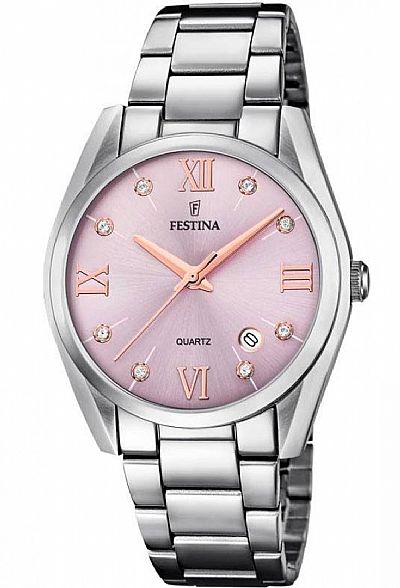FESTINA Crystals Stainless Steel Bracelet F16790/D