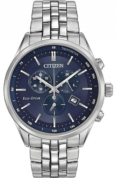 CITIZEN Eco-Drive Stainless Steel Chronograph AT2141-52L