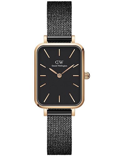 DANIEL WELLINGTON Quadro Black Stainless Steel Bracelet