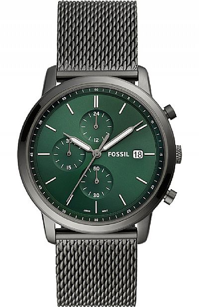 FOSSIL Neutra Minimalist Grey Stainless Steel Chronograph FS5908