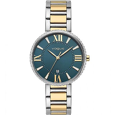 VOGUE Jet Set Two Tone Stainless Steel Bracelet 6122261