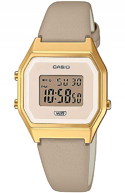 CASIO Vintage Brown Leather LA-680WEGL-5EF