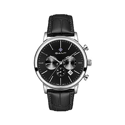 GANT Cleveland Blacl Leather Strap G132006