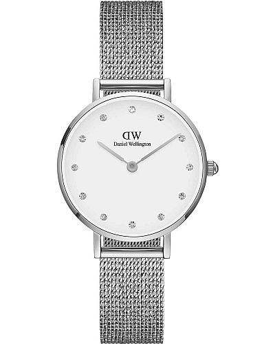 DANIEL WELLINGTON Petite Lumine Crystals Silver Stainless Steel Bracelet  DW00100602