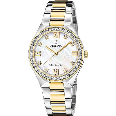 FESTINA WOMEN'S  SOLAR ENERGY STAINLESS STEEL F20659/1 