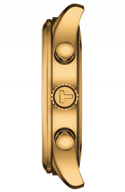 TISSOT XL Classic Gold Stainless Steel Chronograph T116.617.33.051.00