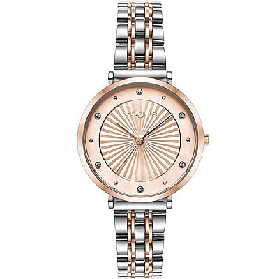 VOGUE Bliss 32mm Silver & Rose Gold Bracelet3 81572 