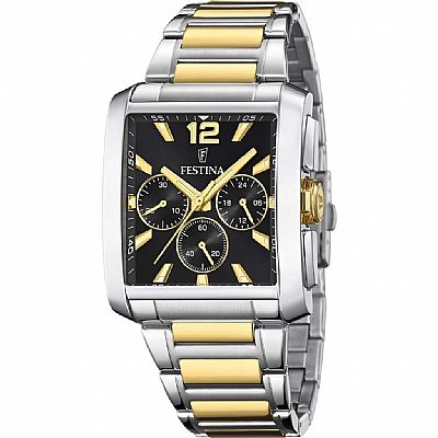 FESTINA MEN'S TWO TONE  STAINLESS STEEL F20637/4