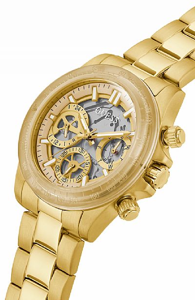  GUESS Mirage Gold Stainless Steel Multifunction  GW0557L1