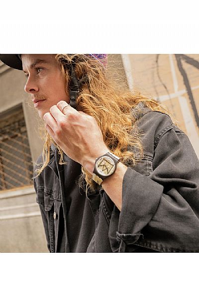 SWATCH Untitled By Jean-Michel Basquiat Rubber Strap SUOZ355