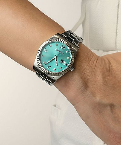 GREGIO Mallory Silver Stainless Steel Bracelet GR360013