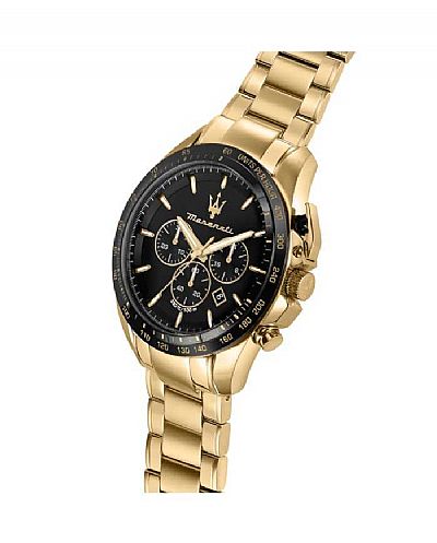 MASERATI Traguardo GoldStainless Steel Chronograph R8873612041