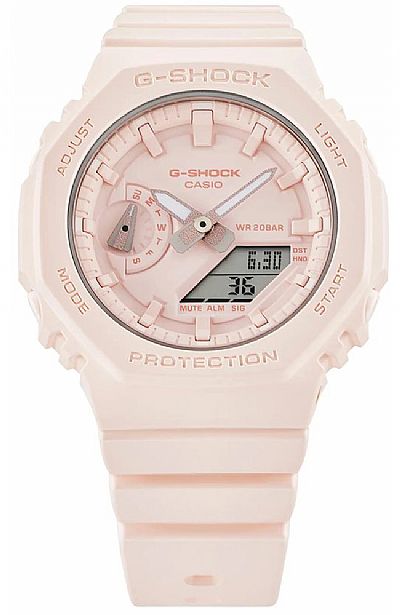 CASIO G-Shock Pink Rubber Strap GMA-S2100BA-4AER