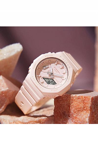 CASIO G-Shock Pink Rubber Strap GMA-S2100BA-4AER