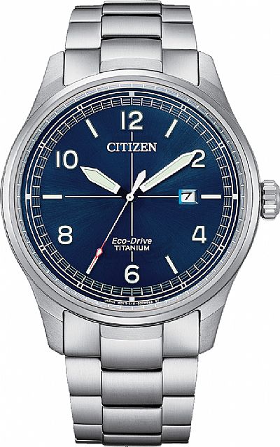 CITIZEN Eco-Drive Silver Titanium Bracelet BM7570-80L