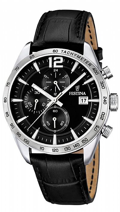 FESTINA Gents Leather Strap Chronograph F16760/4