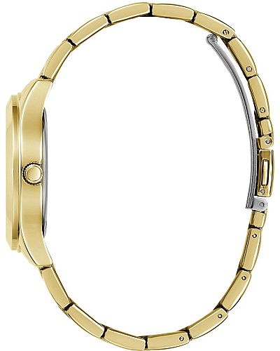 GUESS Tri Plaque Gold Stainless Steel Bracelet GW0675L2