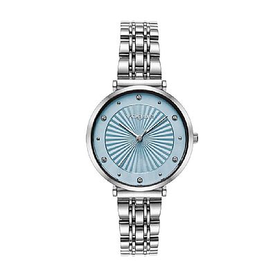 VOGUE Bliss Crystals Silver Stainless Steel Bracelet 815388