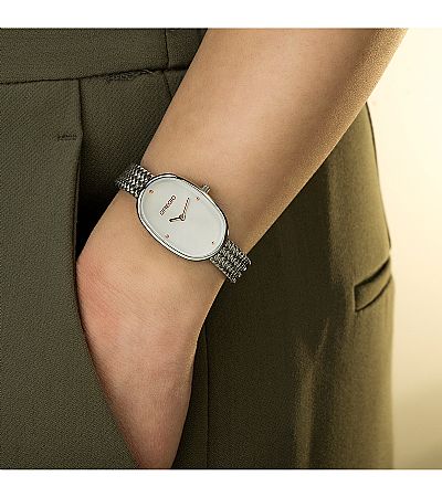 GREGIO Aveline Silver Stainless Steel Bracelet  GR380010