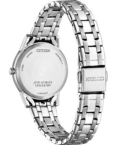 CITIZEN Eco-Drive Silver Stainless Steel Bracelet FE1240-81L