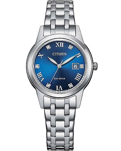 CITIZEN Eco-Drive Silver Stainless Steel Bracelet  FE1240-81L