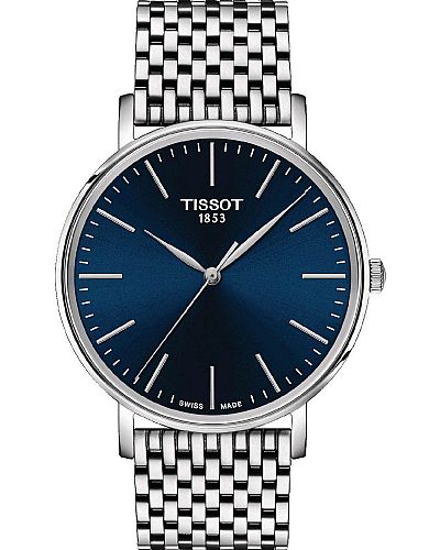 TISSOT T-Classic Everytime Silver Stainless Steel Bracelet  T143.410.11.041.00