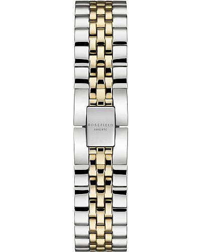 ROSEFIELD The Boxy XS Two Tone Stainless Steel Bracelet QMWSSG-Q023