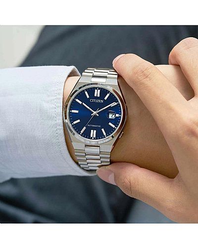 CITIZEN Automatic Silver Stainless Steel Bracelet NJ0150-81L