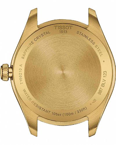 TISSOT T-Classic PR 100 Gold Stainless Steel Bracelet T150.210.33.021.00