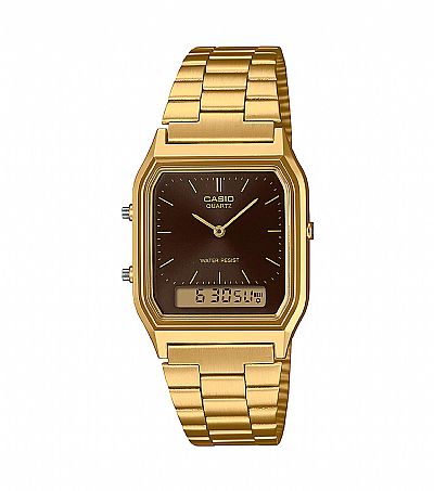 CASIO Vintage Dual Time  AQ-230GA-5AMQYES