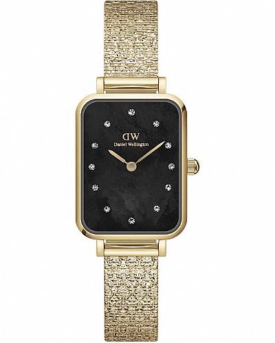 DANIEL WELLINGTON Quadro Gold Stainless Steel  DW00100583