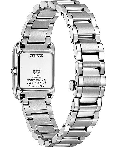 CITIZEN Eco-Drive L Silver Stainless Steel Bracelet EW5600-87D