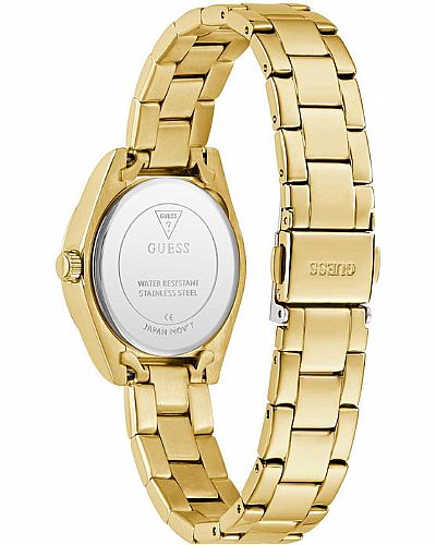 GUESS Mini Luna Crystals Gold Stainless Steel Bracelet   GW0841L5