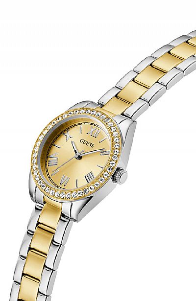  GUESS Mini Luna Two Tone Stainless Steel Bracelet  GW0841L2