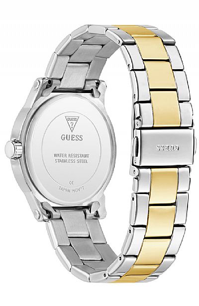  GUESS Annette Crystals Two Tone Stainless Steel Bracelet  GW0861L4