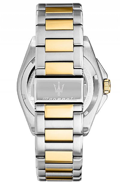  MASERATI Velocita Automatic Two Tone Stainless Steel Bracelet R8823152001