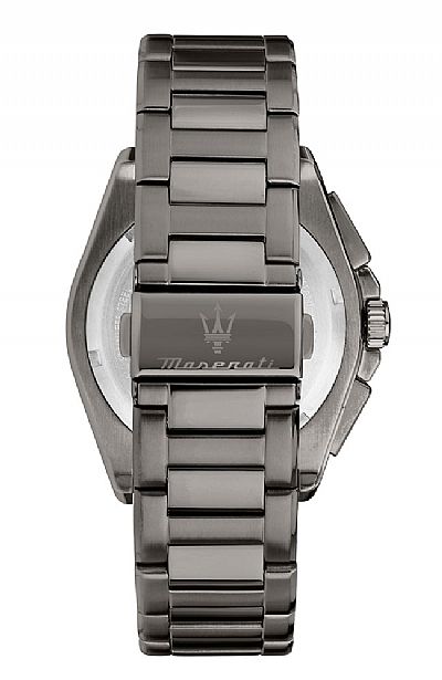 MASERATI Velocita Chronograph Black Stainless Steel Bracelet  R8873652004