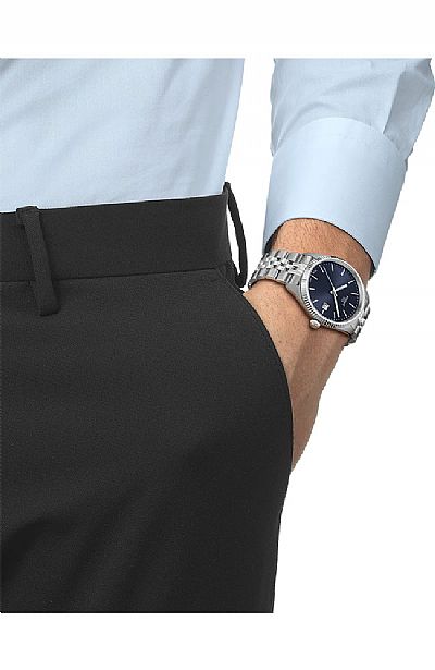 TISSOT Ballade 40mm Stainless Steel Bracelet T156.410.11.041.00