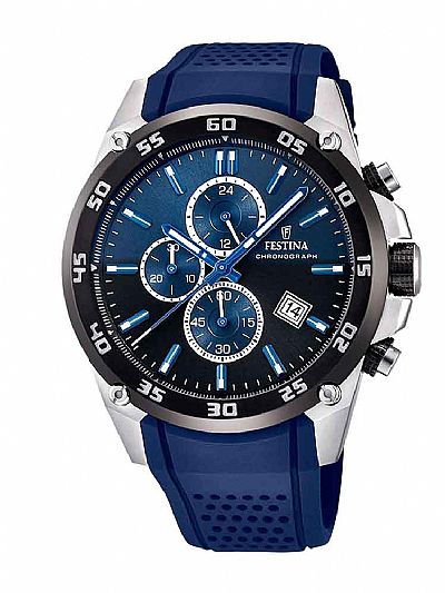 FESTINA Gents Chronograph Rubber Strap F20330/A