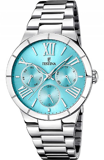  FESTINA Multifunction Silver Stainless Steel Bracelet  F16716/4
