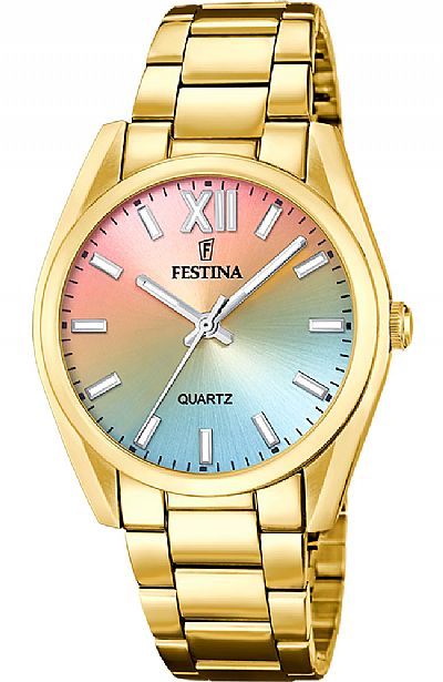  FESTINA Gold Stainless Steel Bracelet F20640/7