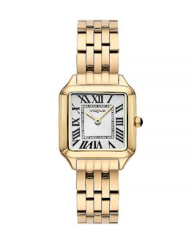 Vogue Victoria watch gold stainless steel bracelet and white dial  615341 