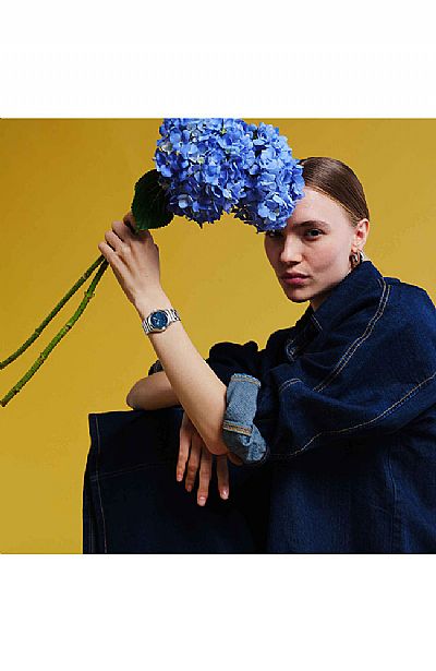  SWATCH Petal Frenzy Stainless Steel Bracelet  YLS235G