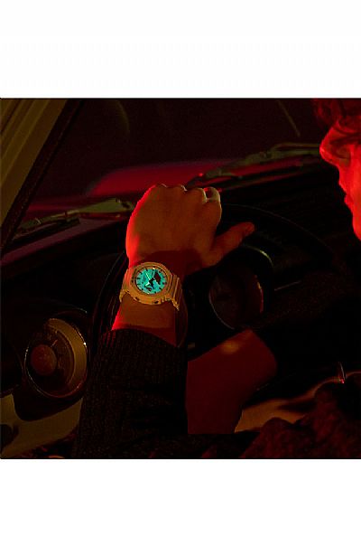  CASIO G-Shock White Rubber Strap GA-2100HDS-7AER