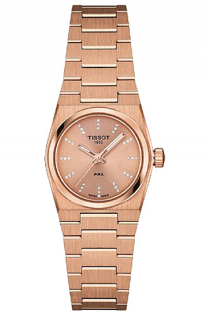 TISSOT T-Classic PRX Rose Gold Stainless Steel Bracelet T137.010.33.506.00