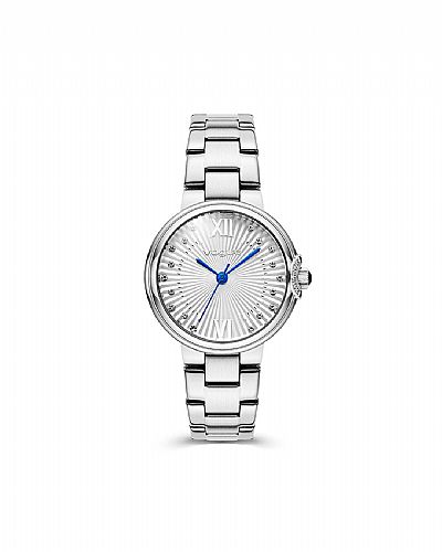 Carmen mini watch silver stainless steel bracelet and silver dial 616081 
