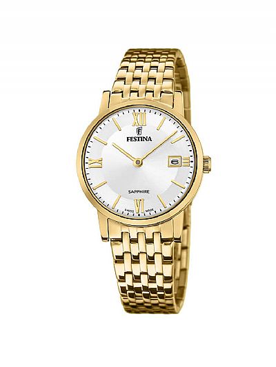 Festina SWISS MADE Lady Gold F20021/1