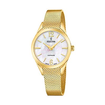 Festina SWISS MADE Lady Gold F20077/1